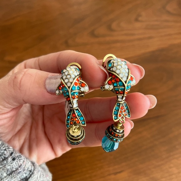 Koi Fish Earrings - Picture 3 of 4